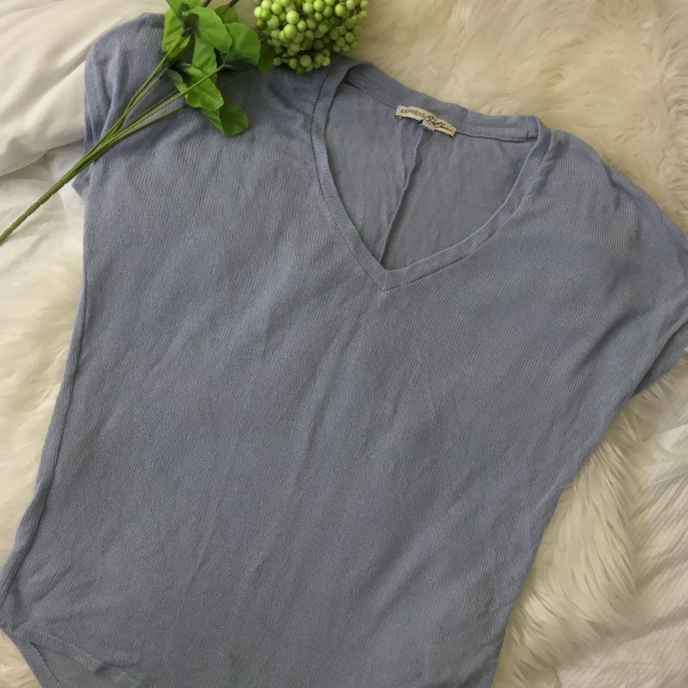 V-neck top